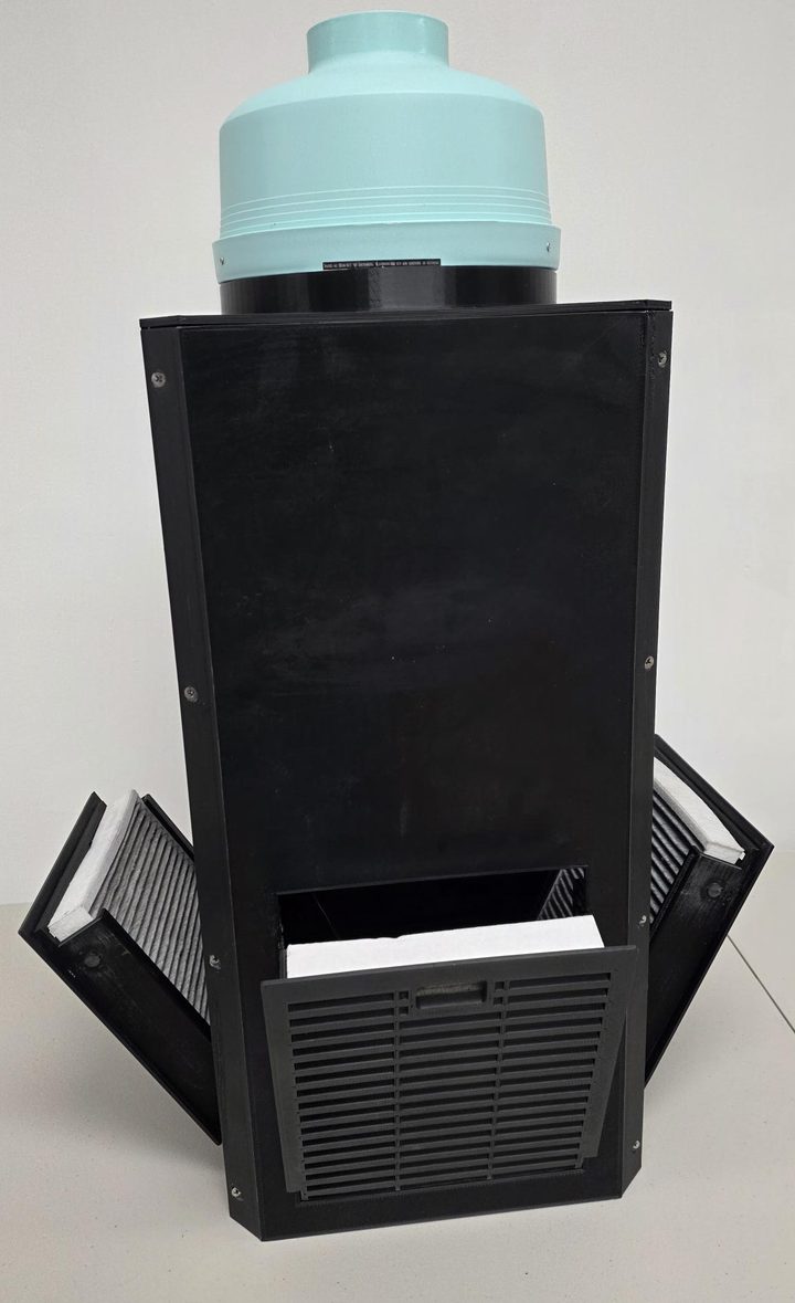 MagPlasma BZAP NOMAD unit with HEPA filters